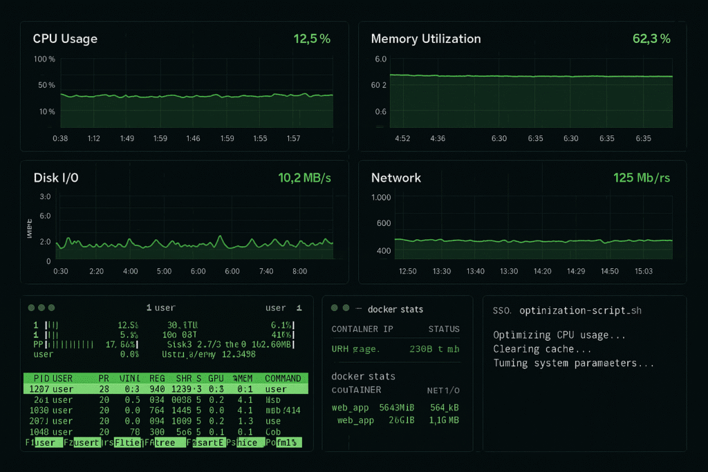 System Performance Dashboard